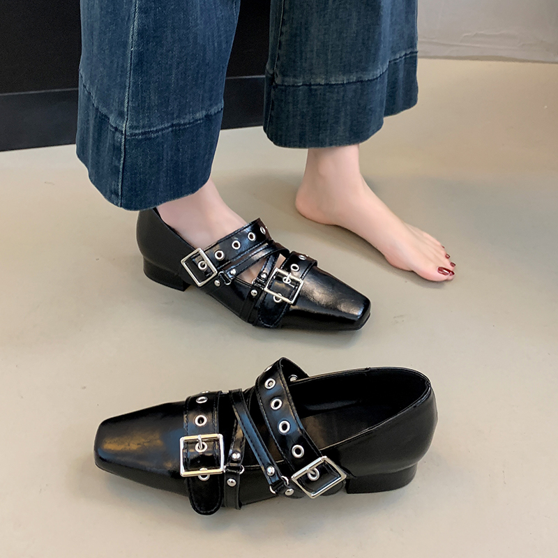 Women'S Fashion Footwear - Женская обувь с пряжкой и ремешком,
