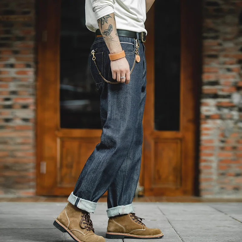 Levis Jeans 501 - Винтажные тяжелые джинсы Maden, 13,5 унции,