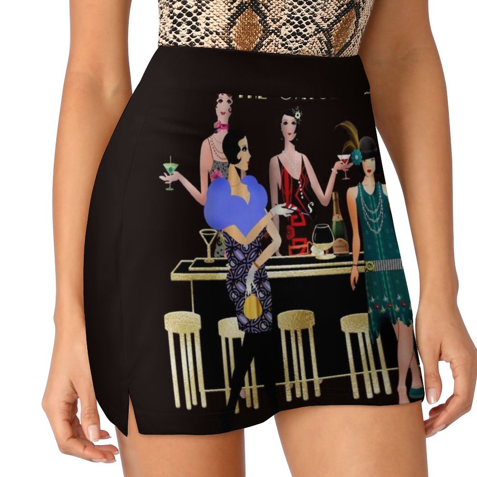 Women'S Fashion Roaring 20S - Юбки эпохи Гэтсби, женская мода 2022,