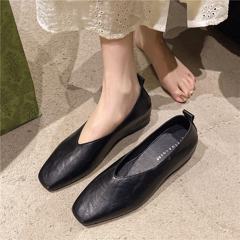 Women'S Fashion Footwear - Модные женские лоферы из натуральной кожи