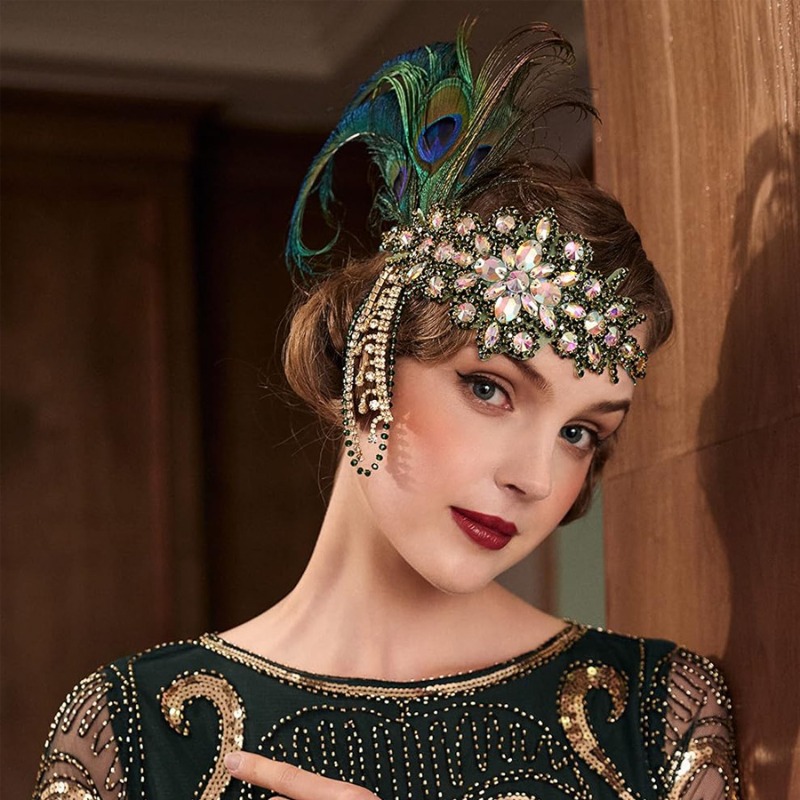 Women'S Fashion Roaring 20S - Винтажная повязка на голову в стиле