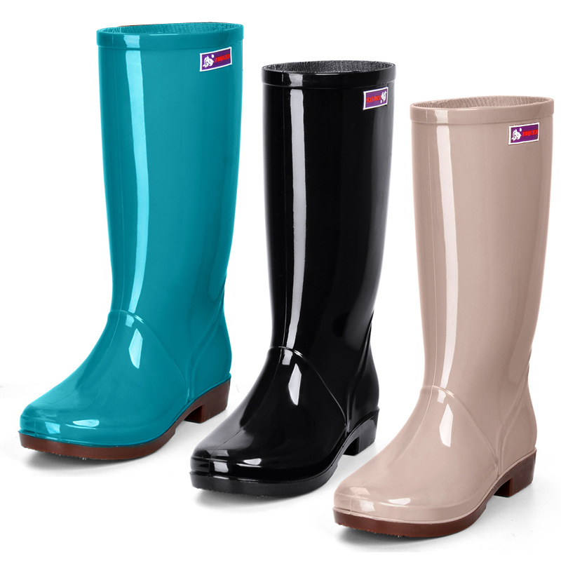 Women'S Fashion Rain Boots - Женские непромокаемые туфли, повседневные бархатные непромокаемые