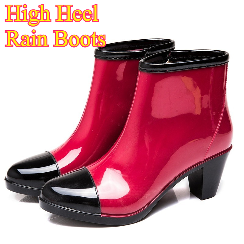 Женские модные демисезонные ко – обзор и цена Women'S Fashion Rain Boots