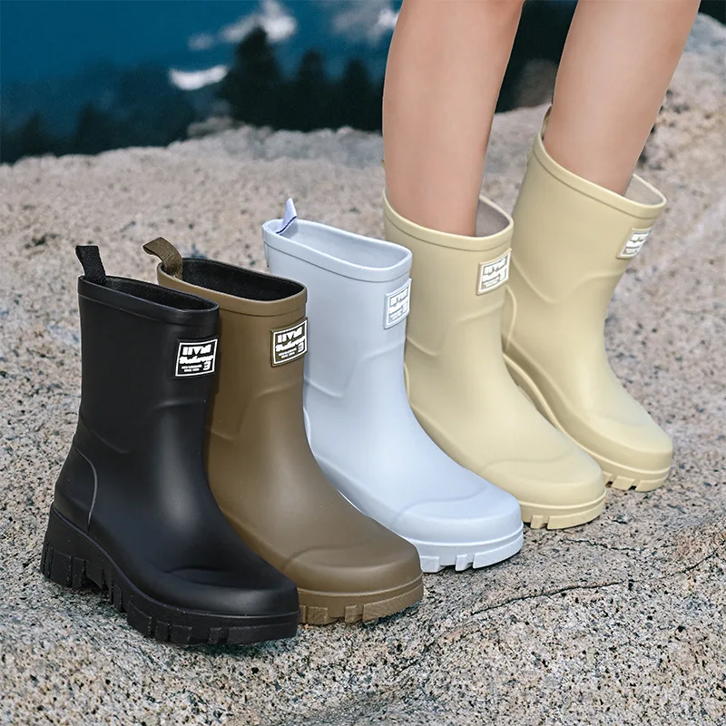 Модные женские резиновые сапог – обзор и цена Women'S Fashion Rain Boots
