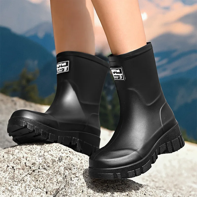 Модные женские резиновые сапог – обзор и цена Women'S Fashion Rain Boots