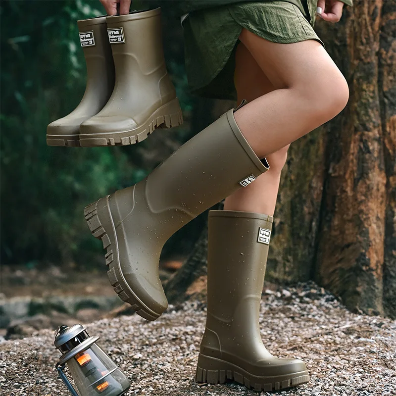 Модные женские резиновые сапог – обзор и цена Women'S Fashion Rain Boots