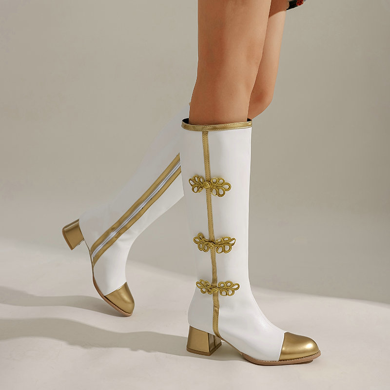 Модные сапоги до колена большо – обзор и цена Women'S Fashion Knee High Boots