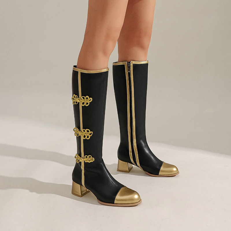 Модные сапоги до колена большо – обзор и цена Women'S Fashion Knee High Boots