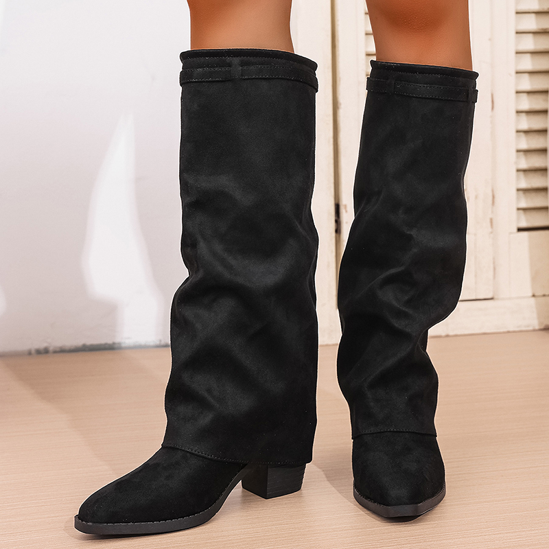 Модные сапоги до колена без шн – обзор и цена Women'S Fashion Knee High Boots