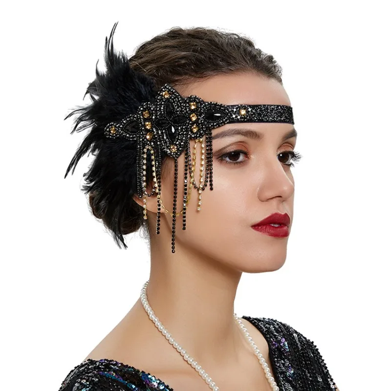 Винтажная повязка на голову в  – обзор и цена Women'S Fashion Roaring 20S