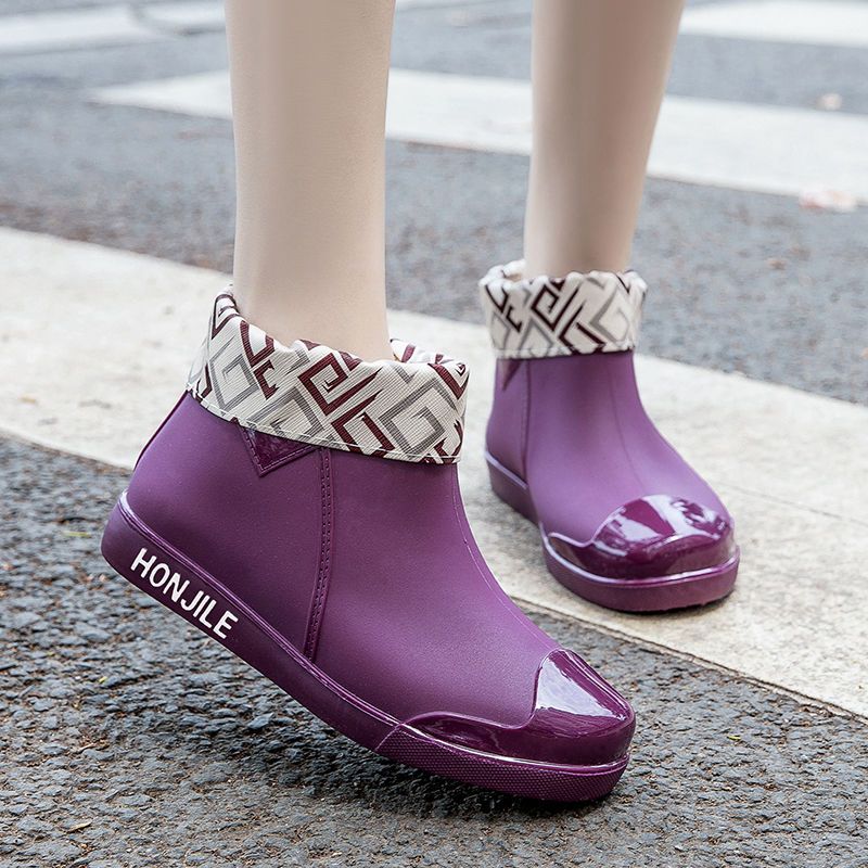 Новые женские модные резиновые – обзор и цена Women'S Fashion Rain Boots