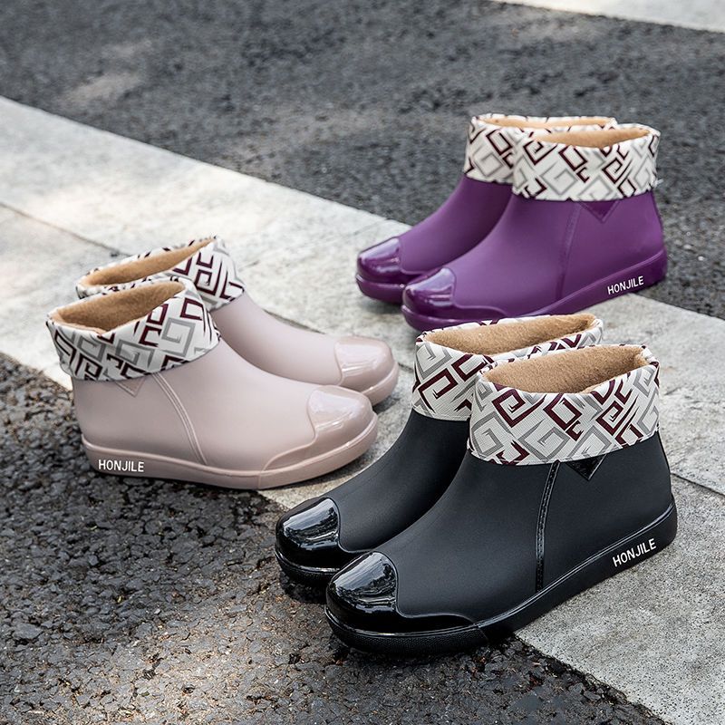 Новые женские модные резиновые – обзор и цена Women'S Fashion Rain Boots