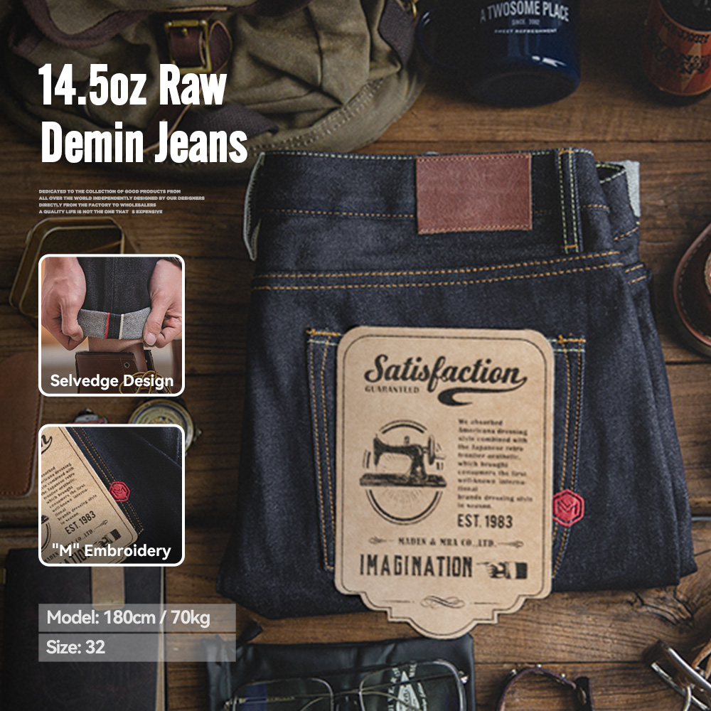 Мужские джинсы Maden Retro 14, – обзор и цена Levis Jeans 501