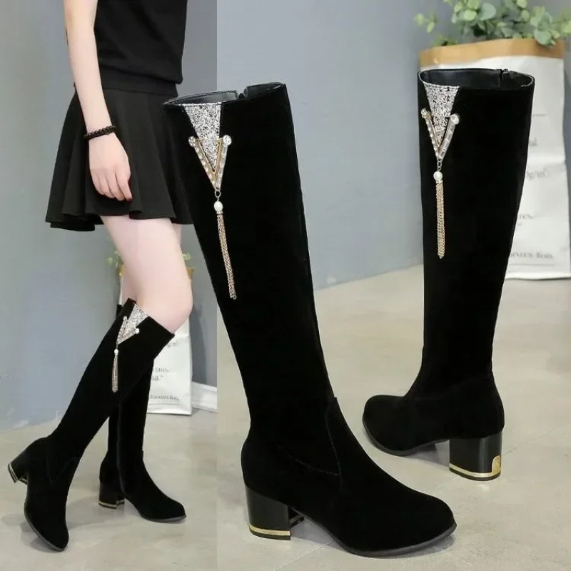 Женские высокие сапоги до коле – обзор и цена Women'S Fashion Winter 2025