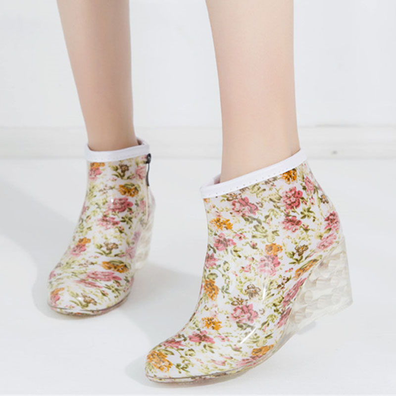 Женские непромокаемые сапоги,  – обзор и цена Women'S Fashion Rain Boots