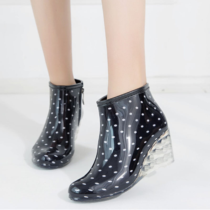 Женские непромокаемые сапоги,  – обзор и цена Women'S Fashion Rain Boots