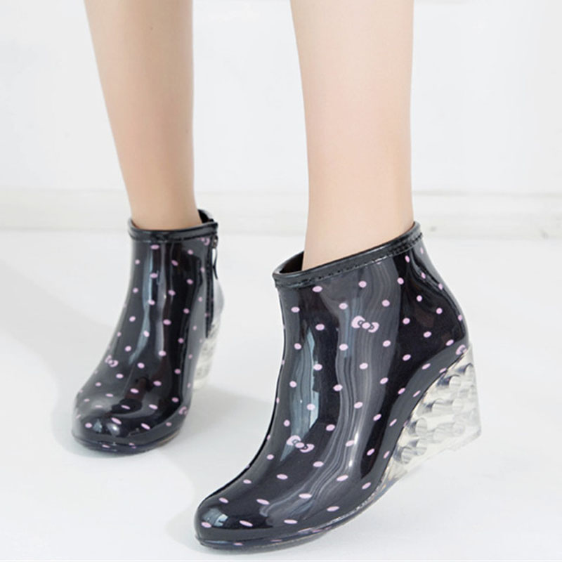 Женские непромокаемые сапоги,  – обзор и цена Women'S Fashion Rain Boots