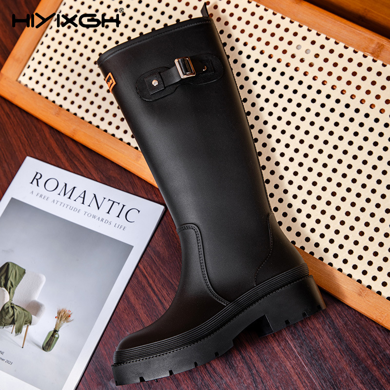 Модные женские высокие водонеп – обзор и цена Women'S Fashion Rain Boots