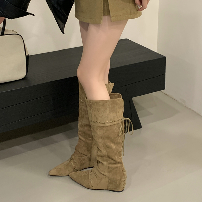 Зимние женские сапоги ZAROY: м – обзор и цена Women'S Fashion Knee High Boots