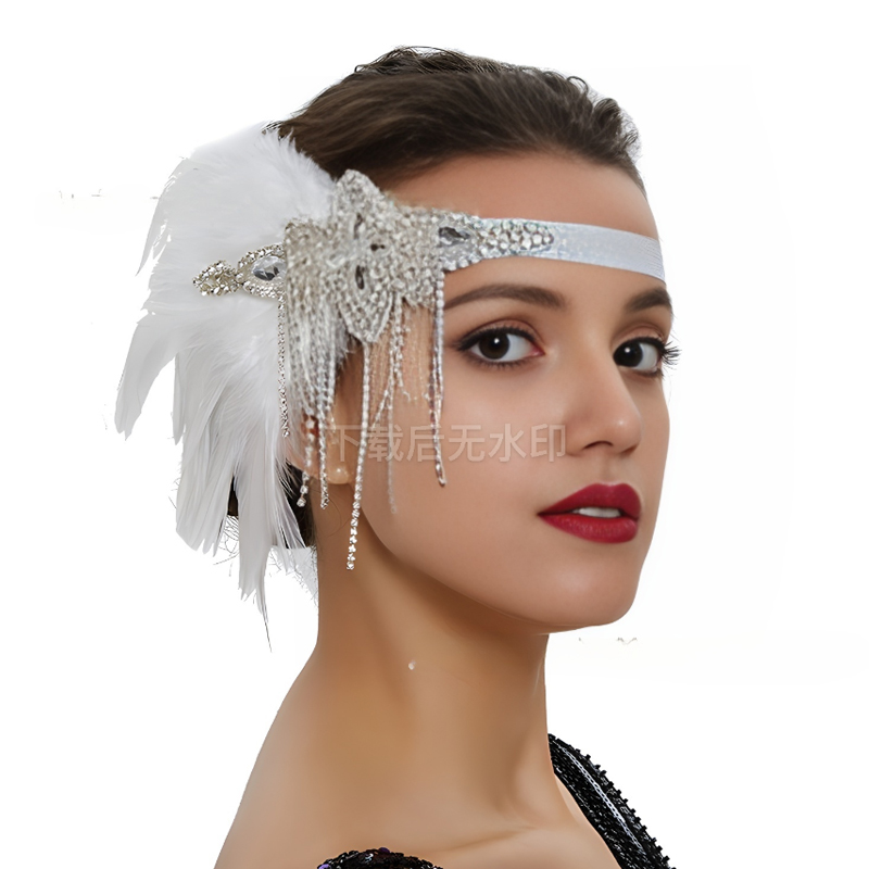 Винтажная повязка на голову в  – обзор и цена Women'S Fashion Roaring 20S