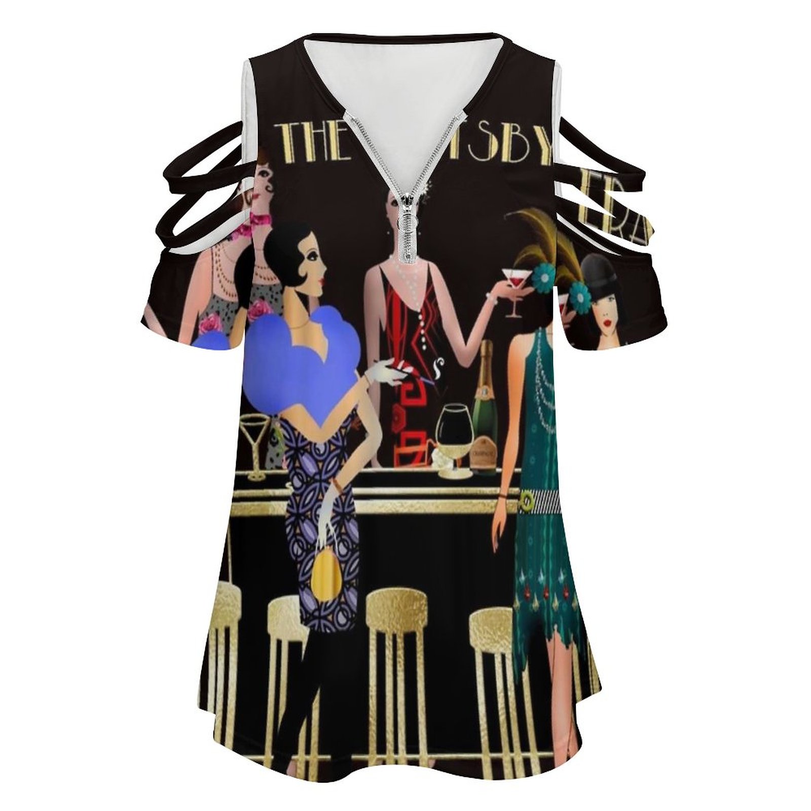 Эра Гэтсби, новая мода, топ с  – обзор и цена Women'S Fashion Roaring 20S