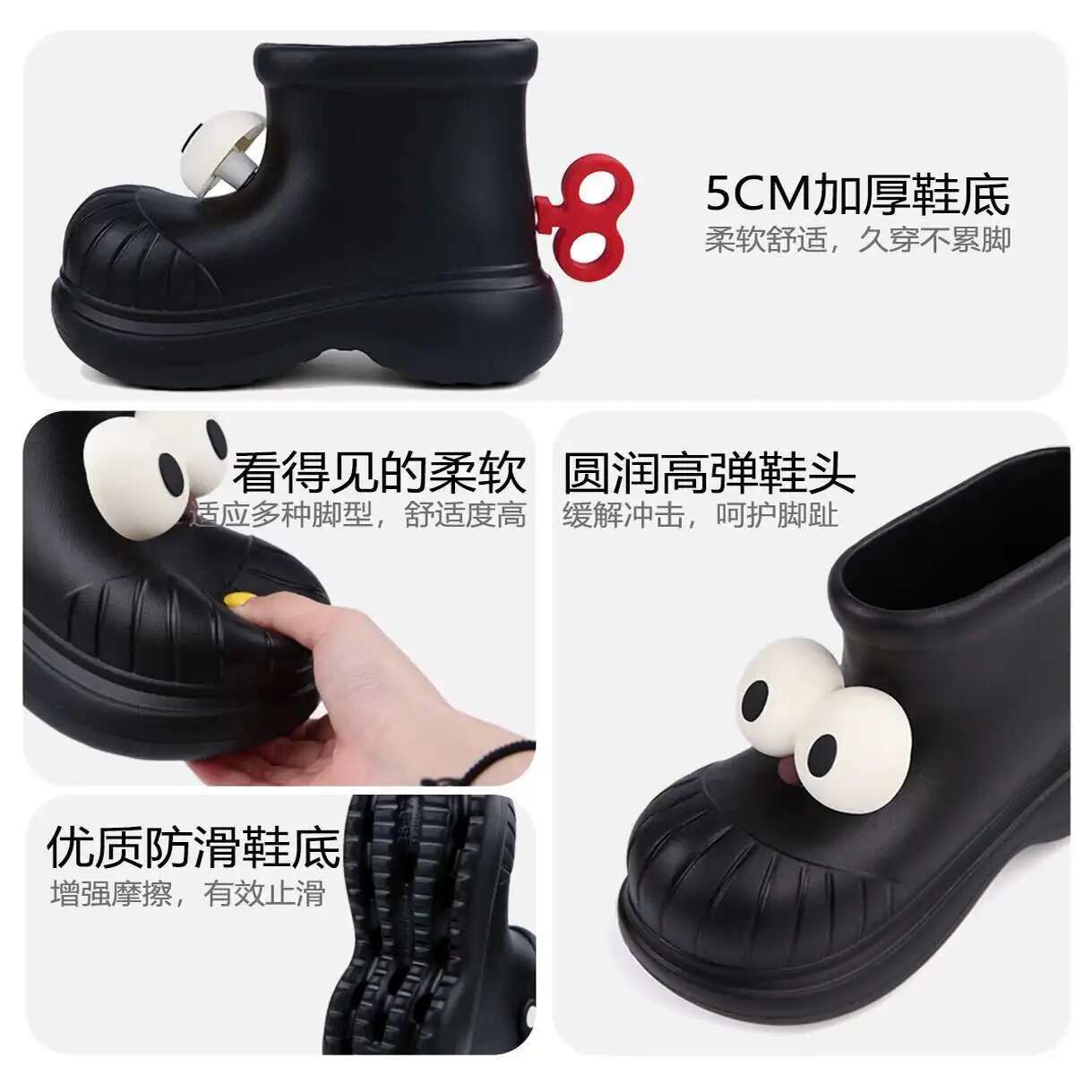 Женские резиновые сапоги с кру – обзор и цена Women'S Fashion Rain Boots