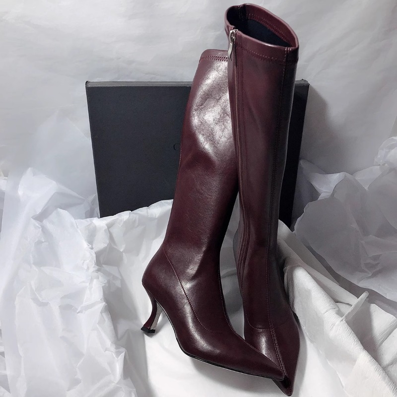 Новые осенние модные ботинки д – обзор и цена Women'S Fashion Knee High Boots