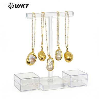 WT-JN063 Ожерелье из натуральн – обзор и цена Women'S Fashion Vogue